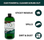 Natural Holiday Pine Scented Mop Cleaner (1 Pack) - Streak-Free Floor Cleaning Solution for Wood, Laminate & Metal Flooring - Removes Dirt, Spills, Grime & Sticky Residue 32 fl. oz total