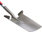 Radius Garden 25111 Pro-Lite Ergonomic Carbon Steel Spade, Red