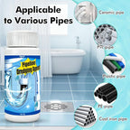 Wild Tornado Drain Clog Remover,Powerful Pipeline Dredging Agent,Unclog Sink Drain Cleaner, for Kitchen Bathroom Sinks Tubs Pipe