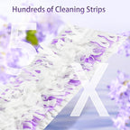 60 Pack Disposable Pads Refills Compatible with Swiffer Power Mop, for Swiffer Power Mop Refill, for All Floor Cleaning, Unscented & Thickened Pads