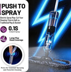 Electric Spray Mop Floor Cleaner with 2 Mopping Pads 700ml Bottle & Scraper 360° Swivel Head Lightweight Cordless Wet Dry Cleaner for Hardwood Floor Cleaning Laminate Tile Wood Vinyl & All Hard Floors