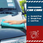 Microfiber Towels Bulk-300 Pack, Cleaning Cloths, Microfiber Towels for Cars, Cleaning Rags 5 Colors Assorted (12x12 inches)