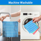 AIDEA Cleaning Wipes, Reusable Cleaning Cloth and Towels, Domestic Wipes for Dish&Kitchen, 50 Count Multi-Purpose Rags, 12 * 12 Inch