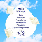 Dropps Activewear Laundry Detergent Pods, Crisp Breeze (64 Count) - Powerful Laundry Pods | Fights Sweat & Body Odors | For Synthetic Workout Clothes | Clean Ingredients | Plastic Free Packaging