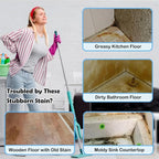 Multi-Purpose Floor Cleaner, 2 in 1 Cleaning and Maintanance Floor Cleaner, Strong and Deep Stain Removel, Remove Stains, Residue Free, Dry Fastly, Suitable for Wood/ Marble/ Ceramic Tile Flooring