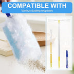 Duster Refills,Disposable dusting Brush Set Compatible with Swiffer Duster Refills for Furniture,Ceiling Fans, Electronics (Blue, 40 PCS)