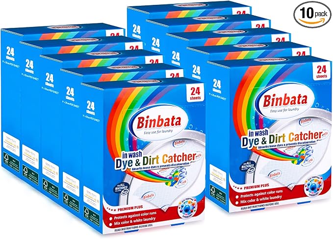 Color Grasper for Laundry 240 Count, Fragrance Free Dye Catcher Essential for Home Use, Dye Guard Grabber Sheets for Laundry in-Wash Sheets