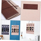 VALICLUD Felt Sunglasses Organizer Hanging Bag 30x40cm Small Storage Pouch Wall-Mounted Glasses Holder for Eyewear and Jewelry Storage