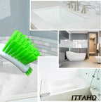 ITTAHO 3 Pack Dish Brush,Dish Scrub Brush, Kitchen Scrub Brush for Cleaning Dishes, Double Sided Bristles Scrubber Cleaner for Dishes,Sink,Pots,Pans,Bathroom Shower,Tile,Tubs