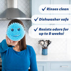 Scrub Daddy Sponges & PowerPaste XL Value Pack - 4 Scrub Daddy Multipurpose Dish Sponges & PowerPaste XL All-Purpose Cleaning Paste - Scratch-Free, Multi-Surface Household Cleaning Supplies Kit (5ct)