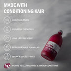Kair Signature Fabric Conditioner - Cedarwood, Amber & Iris | Plant-Based Fabric Softener, 16.9 Fl Oz, Vegan, Cruelty-Free, Biodegradable, Anti-Static Softens & Protects Fibers