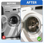 Washing Machine Cleaning Brush Kit, Laundry Deep Clean Tools Accessories, Front Load Washer Machine Cleaner Accessories with 2 Pcs Drum Slot Cleaner Brushes and 5 Pcs Small Cleaning Brush