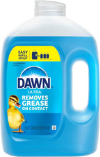Dawn Ultra Original Dish Soap Refill Jug, Large Size Original Blue Liquid Dishwashing Detergent, Powerful Dawn Dish Soap for Grease, 51.5 oz
