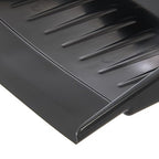 Carlisle FoodService Products Heavy Duty Dust Pan with Handle – Durable Plastic, 8 Inch Dust Pan for Home, Kitchen, and Commercial Use, Black