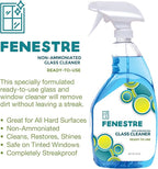 Fenestre RTU Non-Ammoniated Glass and Plexiglass Cleaner, 1 Quart (Each)