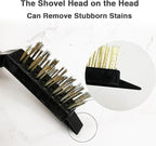 Crevice Cleaning Brush, Crevice Cleaning Brushes for Household Use, Hard Bristle Crevice Cleaning Brush, for Kitchen, Faucets, Grout, Bathroom, Corners (Multicolored, 7 Pack)
