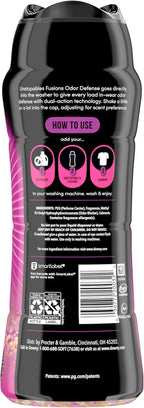 Downy Unstopables Fusions Odor Defense In-Wash Laundry Scent Booster Beads, Sunrise + Nectar Scent, 21.1 OZ, 2-in-1 Laundry Beads for Odor Defense