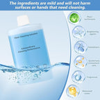 Cleaner Solution for Roborock Cleaning Solution Residue & Streak Free, Compatible with Roborock Robot Vacuum with Mopping and Wet & Dry Floor Cleaner Solution Pet Safe for Hardwood 1L, 33.8 Fl. OZ