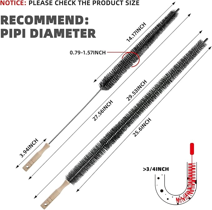 2 Pack Dryer Cleaner Vent Brush,Washing Machine Brush Dryer Vent Cleaning Kit, Clean Dryer Vents with Long Flexible Vacuum Brush and Lint Brush