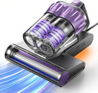 Mattress Vacuum Cleaner, 18Kpa Bed Vacuum Cleaner with 253.7nm UV-C Light, 150°F Heat, HEPA Filter & Ultrasonic, Versatile Handheld Vacuums for Bed, Sofa, Couch, Crib Gift Ideas for Women