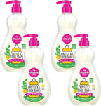 Dapple Bottle and Dish Soap Baby, Fresh Citrus, 16.9 Fl Oz (Pack of 1) - Plant Based Dish Liquid for Dishes & Baby Bottles - Hypoallergenic Soap, Liquid Soap