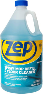 Zep Spray Mop Refill & Floor Cleaner – Streak-Free Shine for Hard Floors – 1 Gallon E-Z Fill Sprayer 2-Pack – Bundle