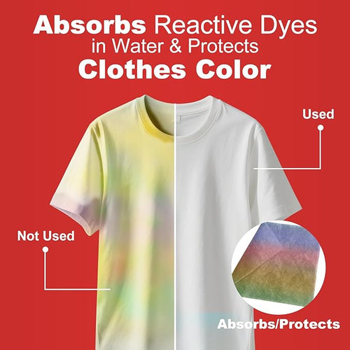 120pcs Laundry Color Catcher Sheets,Color Grabbers Dye Grabbing Sheets,Allow Mixed Washes and Prevents Color Runs,Fragrance Free Color Absorber Sheets for Washer No Fluorescent Agent