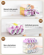 Large Tumbler Organizer for Stanley Cup 40 oz, Patented Kitchen Pantry Organizers and Storage for Stanley Cup Accessories, Stackable Water Bottle Organizer Holder Gifts 4Pack Large-12-bottle