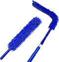 Spider Web Brush with Pole | Chenille Extension Duster, Aluminum Extension Rod | Extend 18-20 feet Cleaning High Ceilings, Cathedral Ceilings, Ceiling Fans