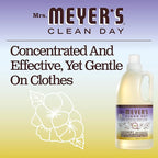 MRS. MEYER'S CLEAN DAY Liquid Laundry Detergent, Infused with Essential Oils, Compassion Flower, 64 oz (64 Loads)