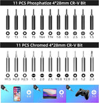 JAKEMY Precision Screwdriver Set: DIY Screwdriver Repair Kit for Men, Magnetic Torx Screwdriver for Laptop, Computer, Macbook, iPhone, Watch, Eyeglasses