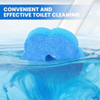 Disposable Toilet Brush with 48 Refills, Toilet Brushes and Holders, Toilet Wand Brush Starter Kit, Wall Mounted Toilet Bowl Cleaner Wand for Bathroom Maintenance