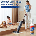 2Pcs Floor Restore Cleaner, Floor Restore, High Solid Content Floor Polish For Shine Renewal & Protective Layer, Quick-Drying Protective Finish For Tile, Shine Wood