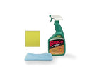 Bruce 32 fl oz Hardwood and Laminate Floor Cleaner Spray with One Blue Microfiber Cleaning Cloth and One Yellow Sponge Cloth