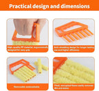 6 Finger Blind Cleaner Duster Tool, LZJPECES Window Blinds Cleaner with 6 Reusable Microfiber Covers for Venetian, Wood, Vinyl Blinds, AC Vents, Window Sills & Tracks