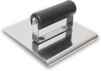 MARSHALLTOWN QLT Stainless Steel Hand Edgers, Plastic Handle, 152mm x 152mm, 16mm Lip, 13mm Radius, Made In The USA, CE514SP
