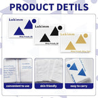 Travel Tissues, 50 Pack Slim Pack - 4 Ply Facial Tissues for On-the-Go & Gifts by lakimm