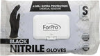 ForPro Disposable Nitrile Gloves, Chemical Resistant, Powder-Free, Latex-Free, Non-Sterile, Food Safe, 4 Mil