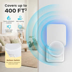 Indoor Plug-in Fly Trap, 2 Pack with 6 Refill Cartridges, for Fruit Flies, Gnats, Moths, Mosquitoes (2)