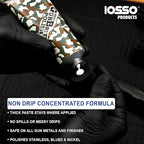 Iosso GunBrite Polish 10202 – Rust Remover and Polishing Cleaner for Guns & Metal – Safe for Stainless Steel, Bluing, Chrome, Nickel – Protective Gun Care Accessory 2 oz Tube – Made in USA