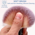 3 Pack Microfiber Duster, Small Dust Brushes, Feather Duster, Soft Fibers, Efficient Dust Removal, Cleaning Tool Perfect for Computers, Keyboards, Car Interior, Photo Frames, Digital Devices