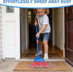 Small Broom-Indoor or Outdoor Portable Broom with Adjustable Handle, Cleaning Little Helper for Housekeeping,Office,Working Desk,Pet Nest