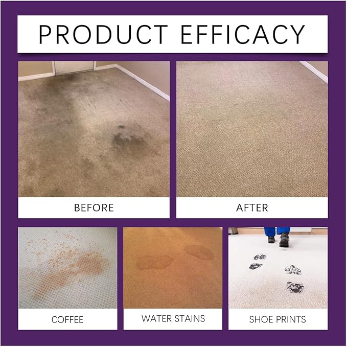 Compatible With Jakehoe Carpet,Cleaner Spray, Carpet Stain Remover With Cleaning Cloth, Effective Cleaning For Home Carpets, Upholstery Spot Cleaner(6pcs)