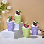 LITOPAK 1200 Pack 5 oz Paper Cups, Colorful Samll Disposable Paper Bathroom Cups for Parties, Travel, and Events