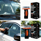 Q4 Glass Cleaner Guard, Multi‑surface Oil Film Cleaning Brush for Auto & Household 𝐆lass – Glass Cleaning Board, G𝐥ass Emulsion Cleaner, Q4 𝐆lass Guard, Oil Film Remover for Car Windshield (1pcs)