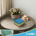 AIDEA Microfiber Cleaning Cloth, 200PK, Absorbent Shop Rags, Microfiber Towels for Cars, Kitchen Towels, Dusting Cloth for Home, Window, Cleaning Supplies, 12"×12"
