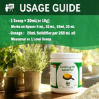 Grease Solidifier Powder, Cooking Oil Solidifier for Disposal, 2.25 Gallon Fry oil Away from Mess, Frying Oil Hardener, Vegetable Canola Fry Oil Solidifying Powder to Gel, 100% Plant-Based, 12 oz Value Pack