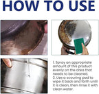 2PCS Spray Splash Cleaner, Splash Foam Spray All Purpose Cleaner, Suitable For Cleaning Pots,Oven, Stoves, Pot Bottoms, Kitchen Ventilators, Etc