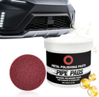 Metal Polish Paste, Beginner-Friendly Process, 5.7x6.3cm, Pipe Dream Infused Polishing Pad, Rust Remover Cleaner, Use at Ease, For Removes Oxidation Discoloration