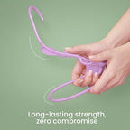 Utopia Home Plastic Hangers 30 Pack - Perfect Space Saving Clothes Hanger - Durable and Strong - Perfect Closet Organizers with Shoulder Grooves (Pink)